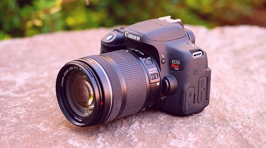 Canon EOS Rebel T6 DSLR Camera